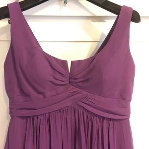 African Violet Bridesmaids Dress